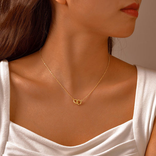 Minimalist Bezel Silver Plated Necklace, 18K White Gold Plated Solitaire Moissanite Necklace, Moissanite Bezel Pendant, Gift For Her.